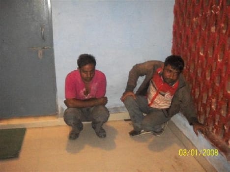 Thieves cought by Public
